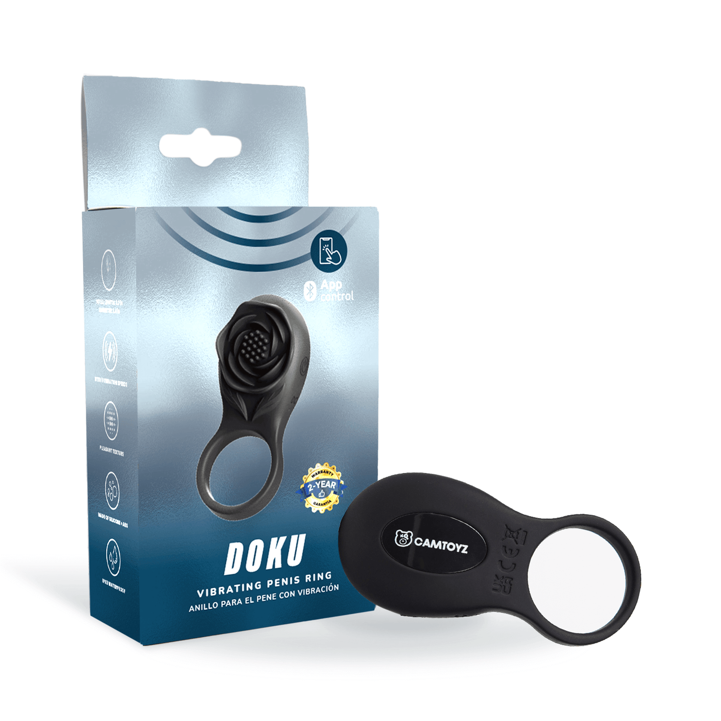 Anillo Vibrador para el pene Doku Optimus Pro