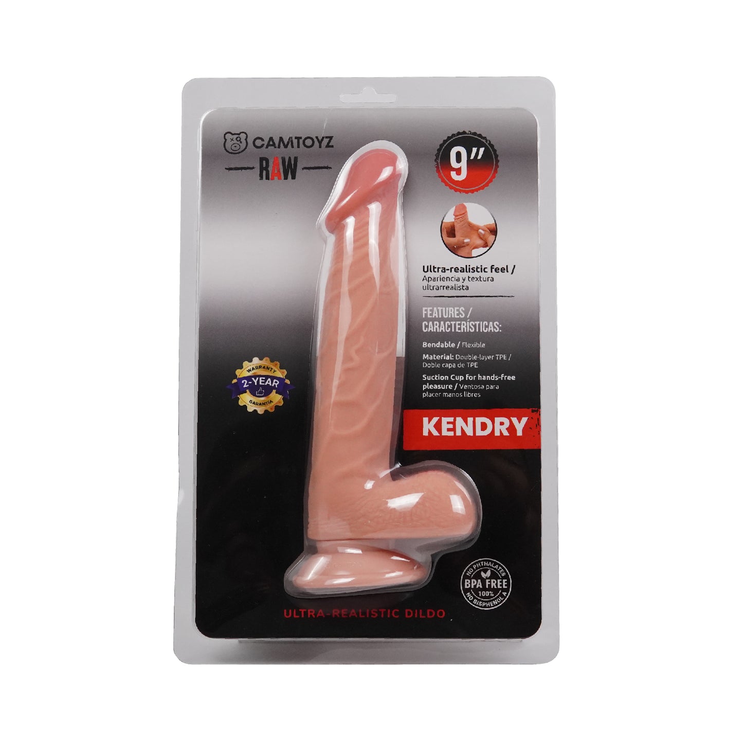 Dildo Ultrarealista Kendry Raw