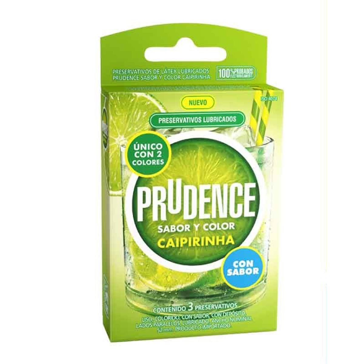Condones Prudence Caipirinha x3