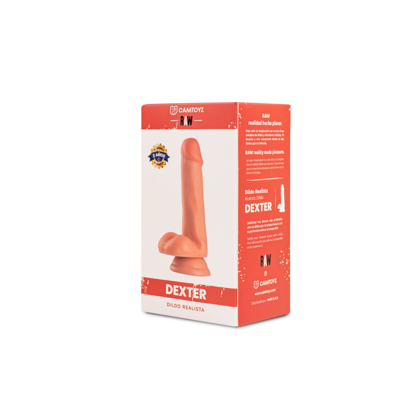 Dildo Realista Raw Dexter 16 cm