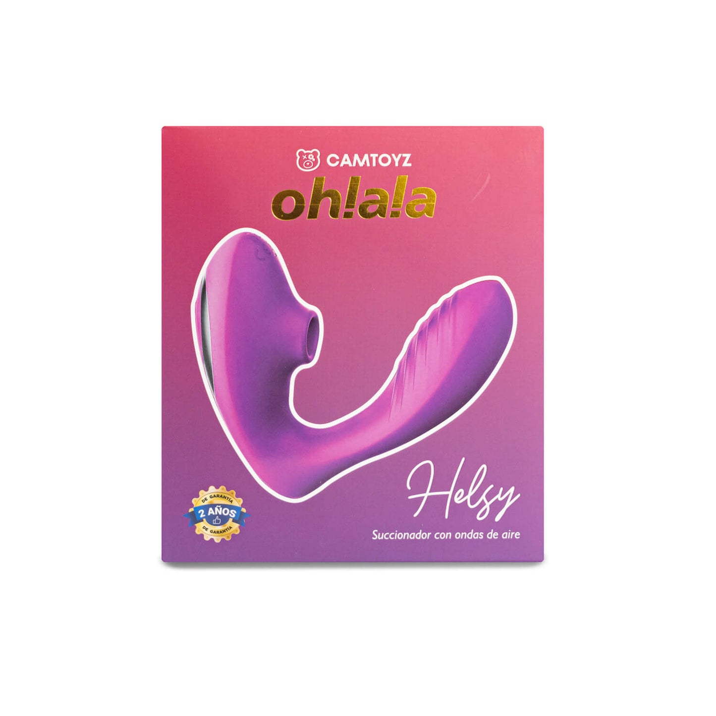 Vibrador y Succionador Helsy Ohlala