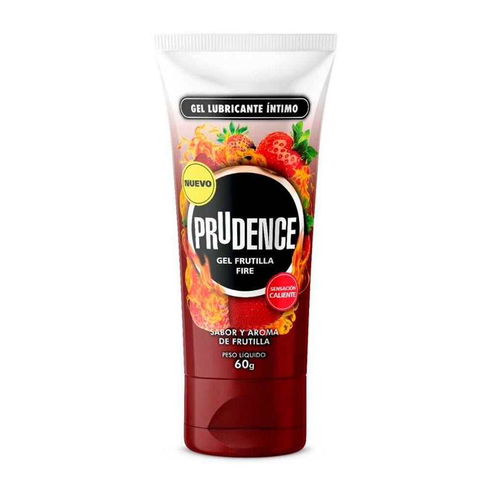 Gel Lubricante Prudence Frutilla Fire