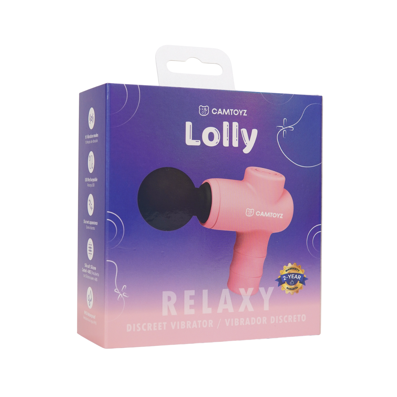 Mini Masajeador Relaxy Lolly