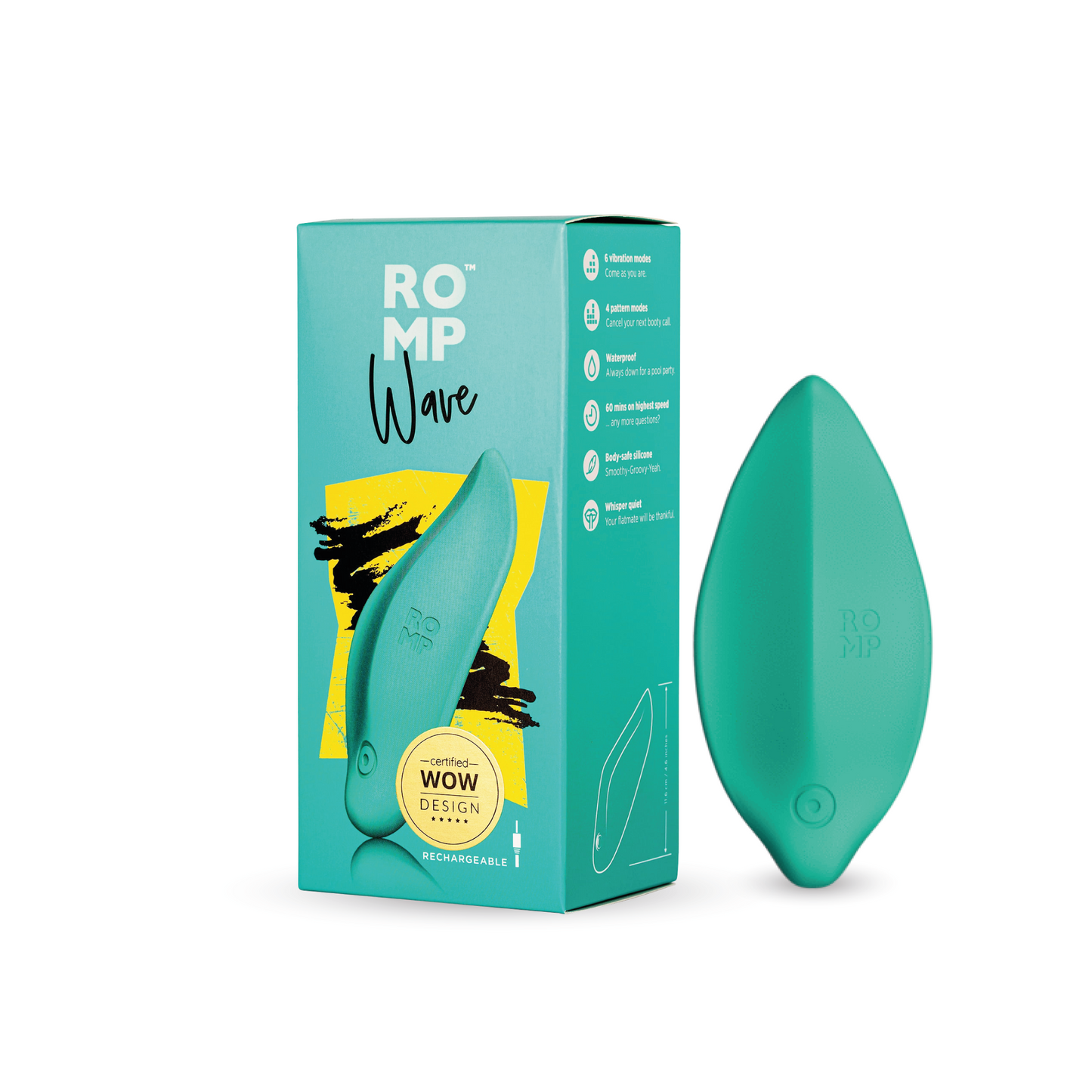 Estimulador de Clítoris ROMP Wave
