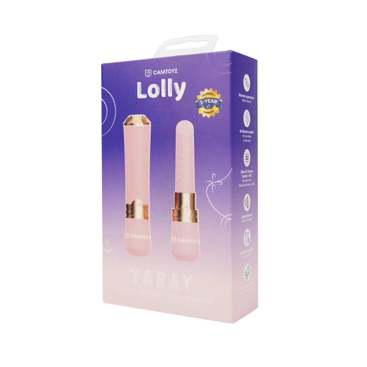Labial Vibrador Yaray Lolly