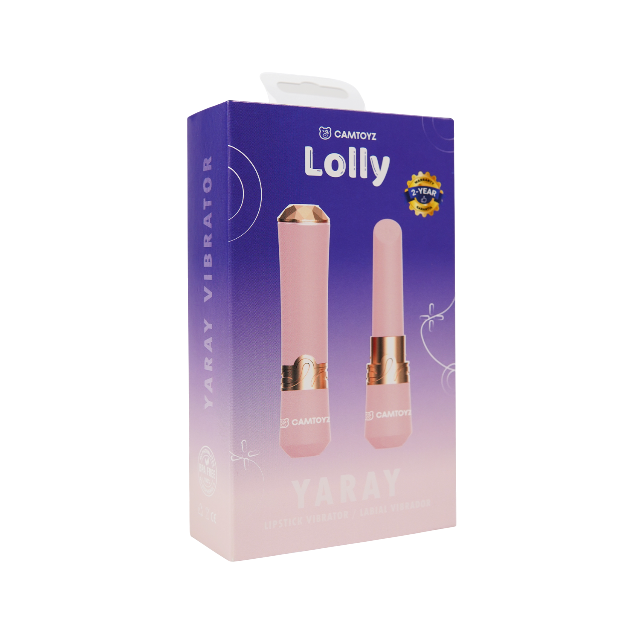 Labial Vibrador Yaray Lolly
