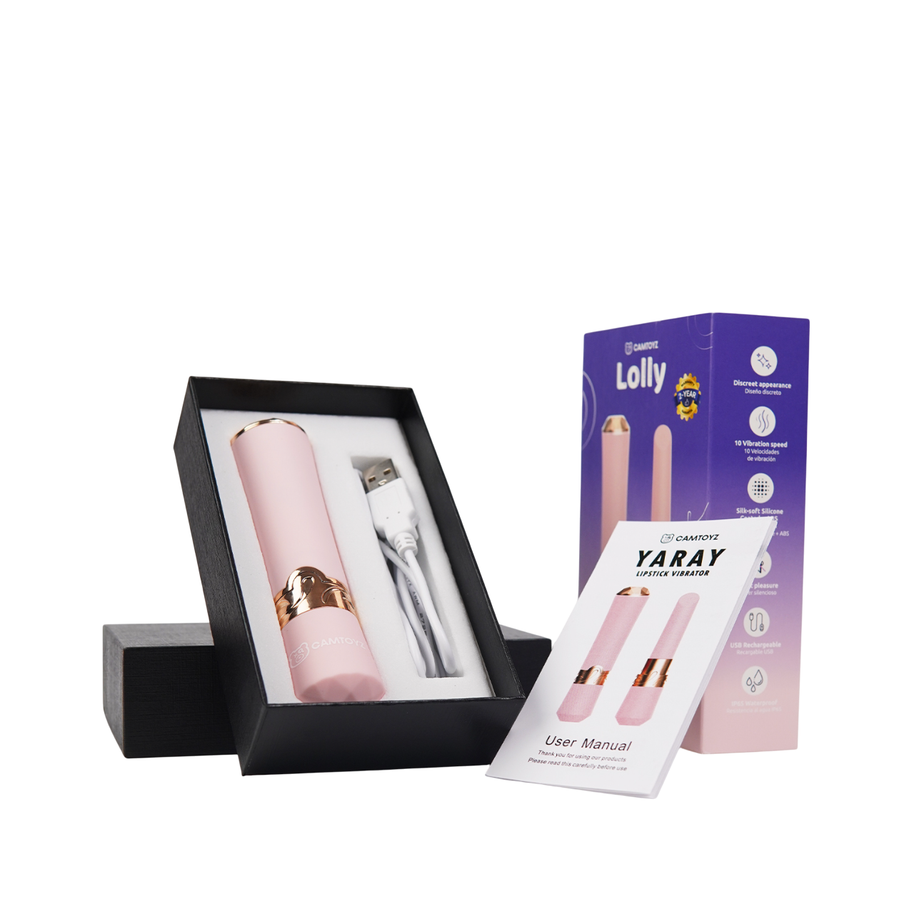 Labial Vibrador Yaray Lolly