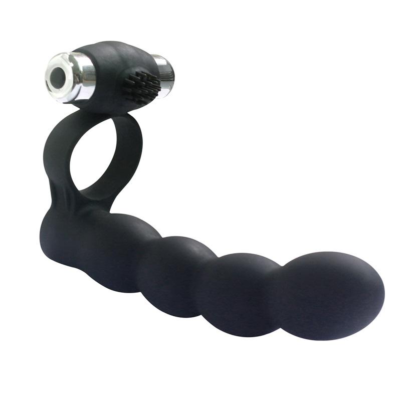 Anillo Vibrador y Consolador Optimus Dante