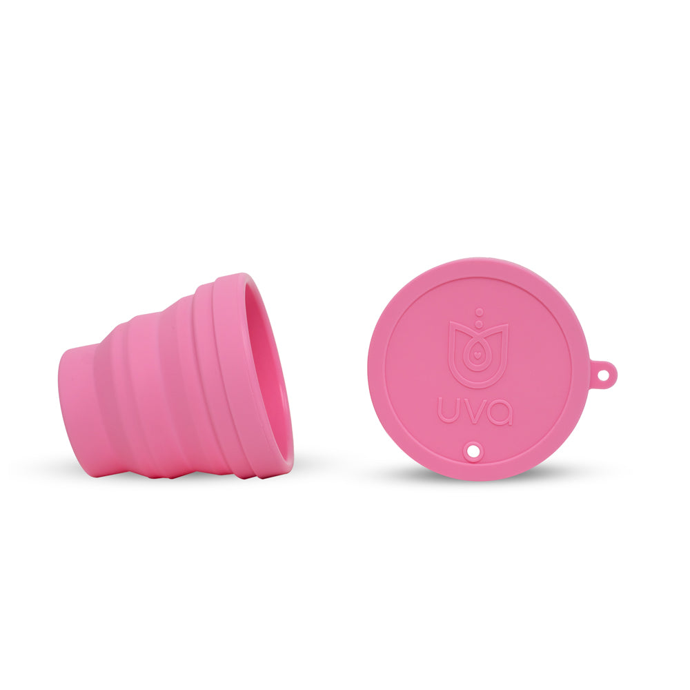 Copa Menstrual UVA 2 Talla 0 Rosada