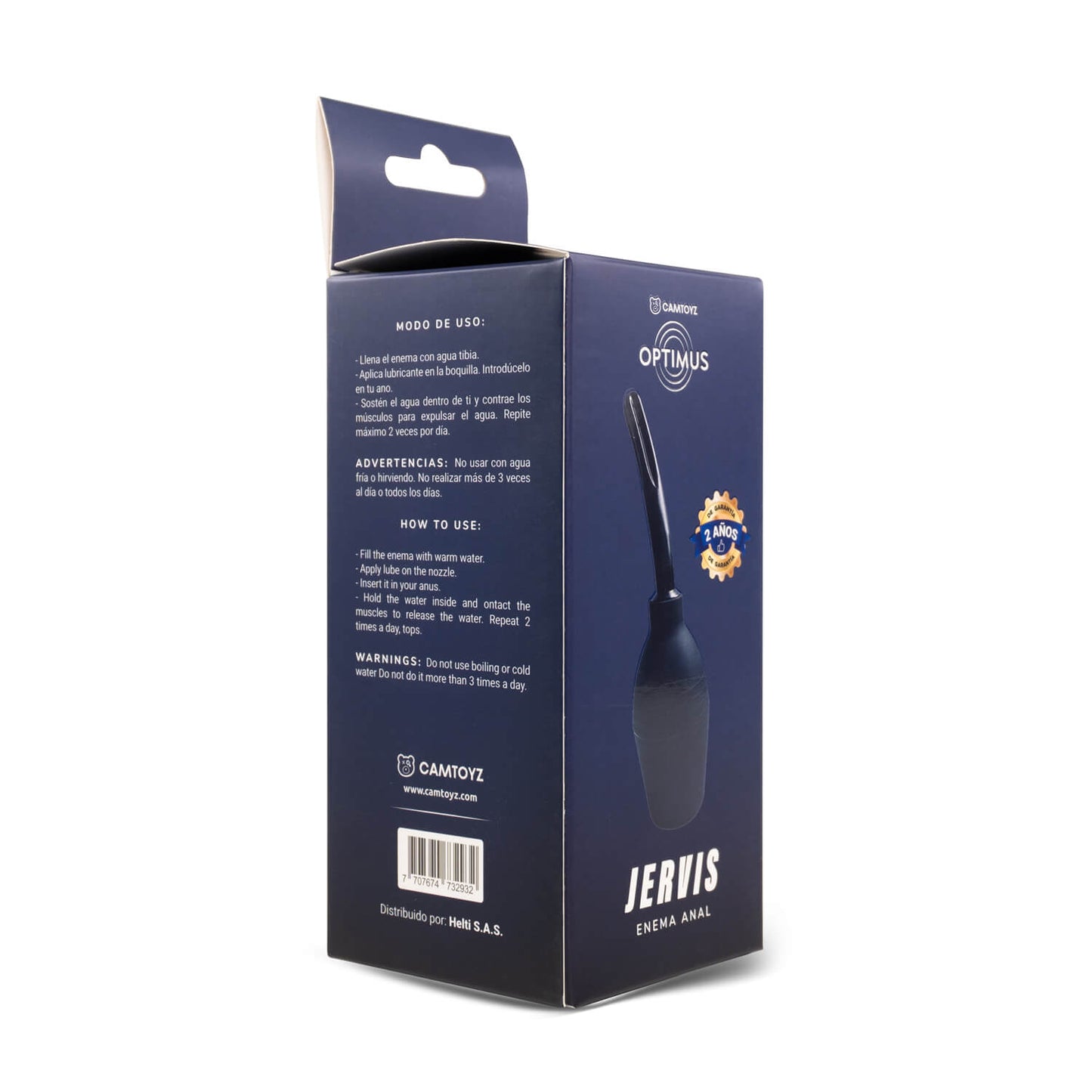 Enema para limpieza Anal Optimus Jervis