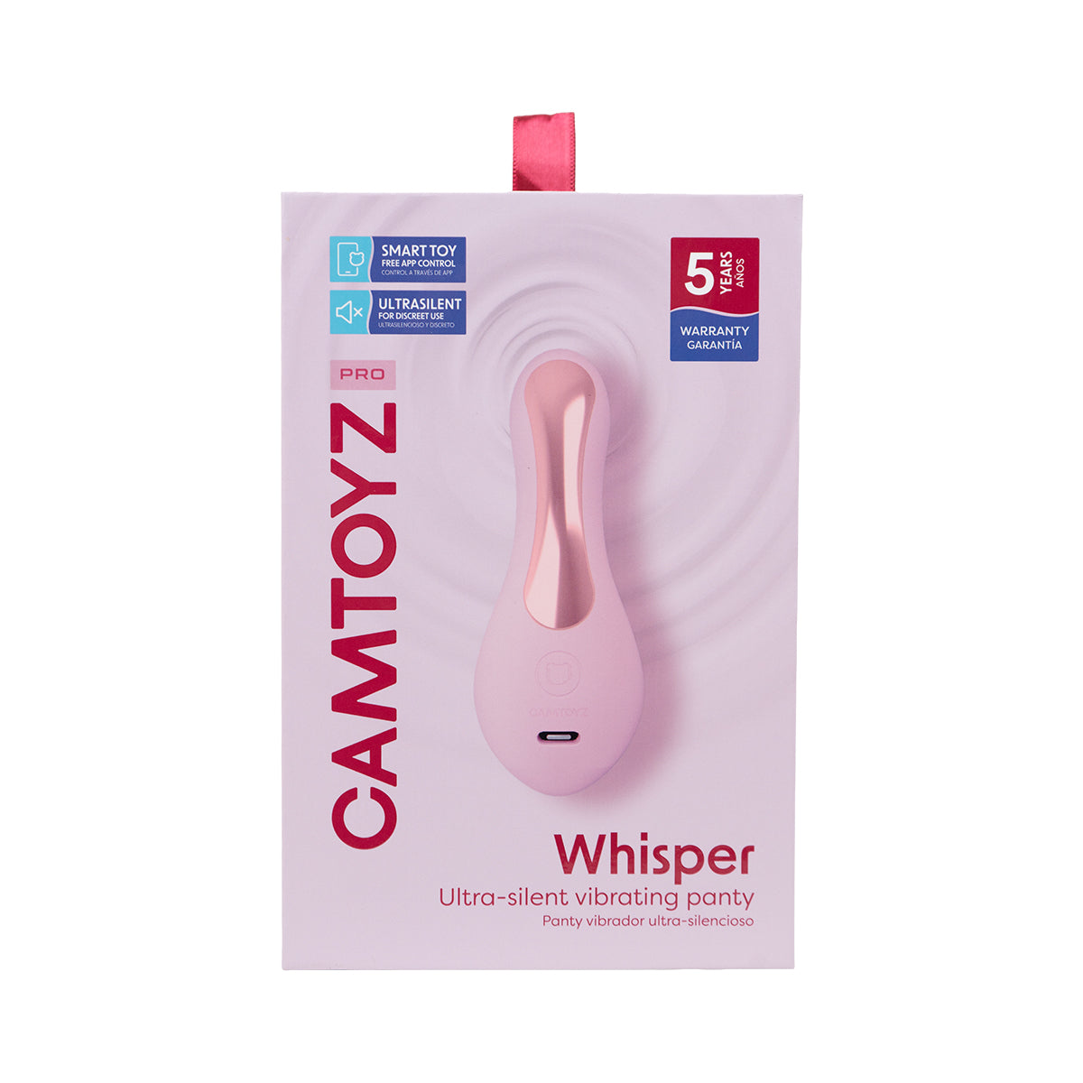 Panty Vibrador Whisper con APP Camtoyz