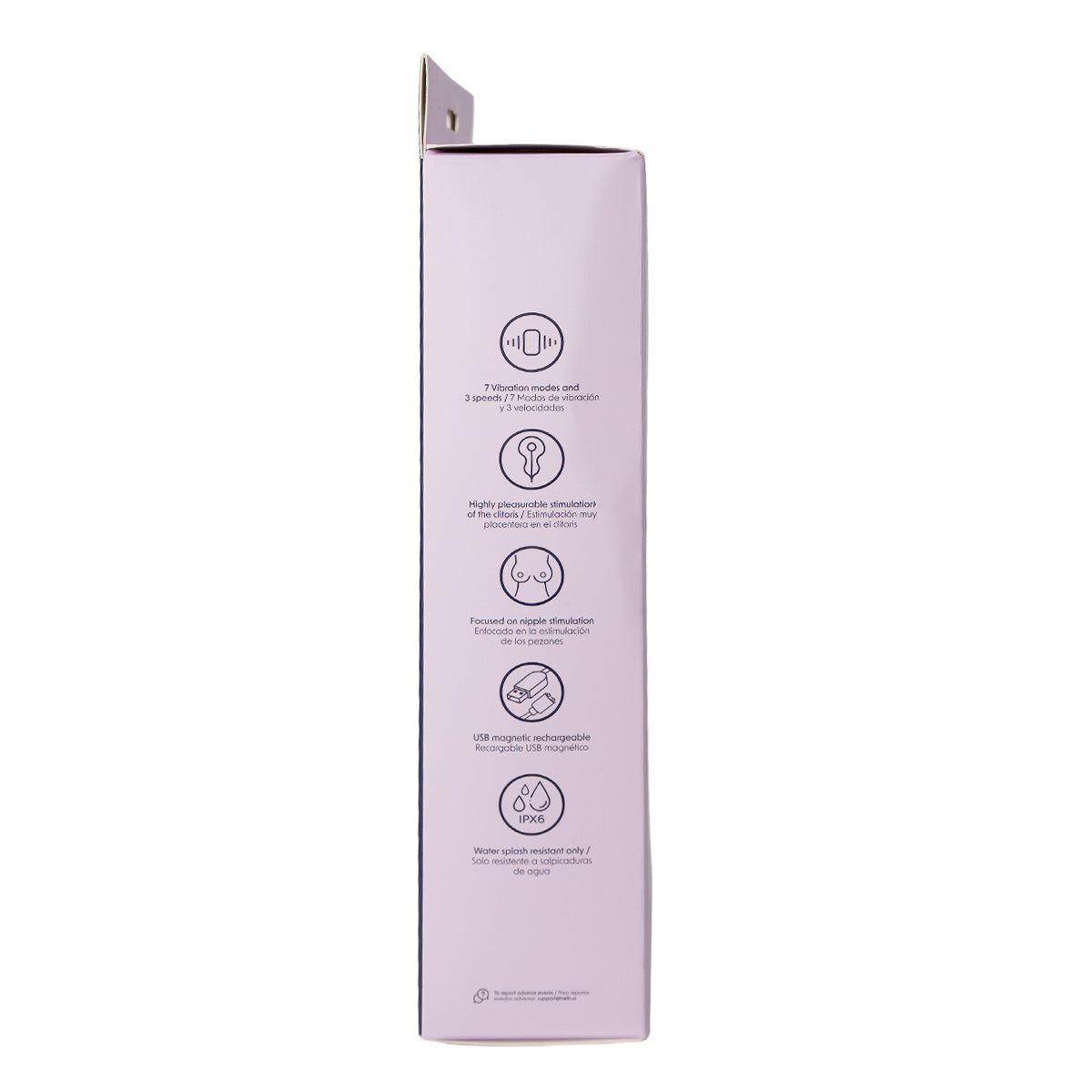 Teesy Vibrador de clítoris y pezones Camtoyz