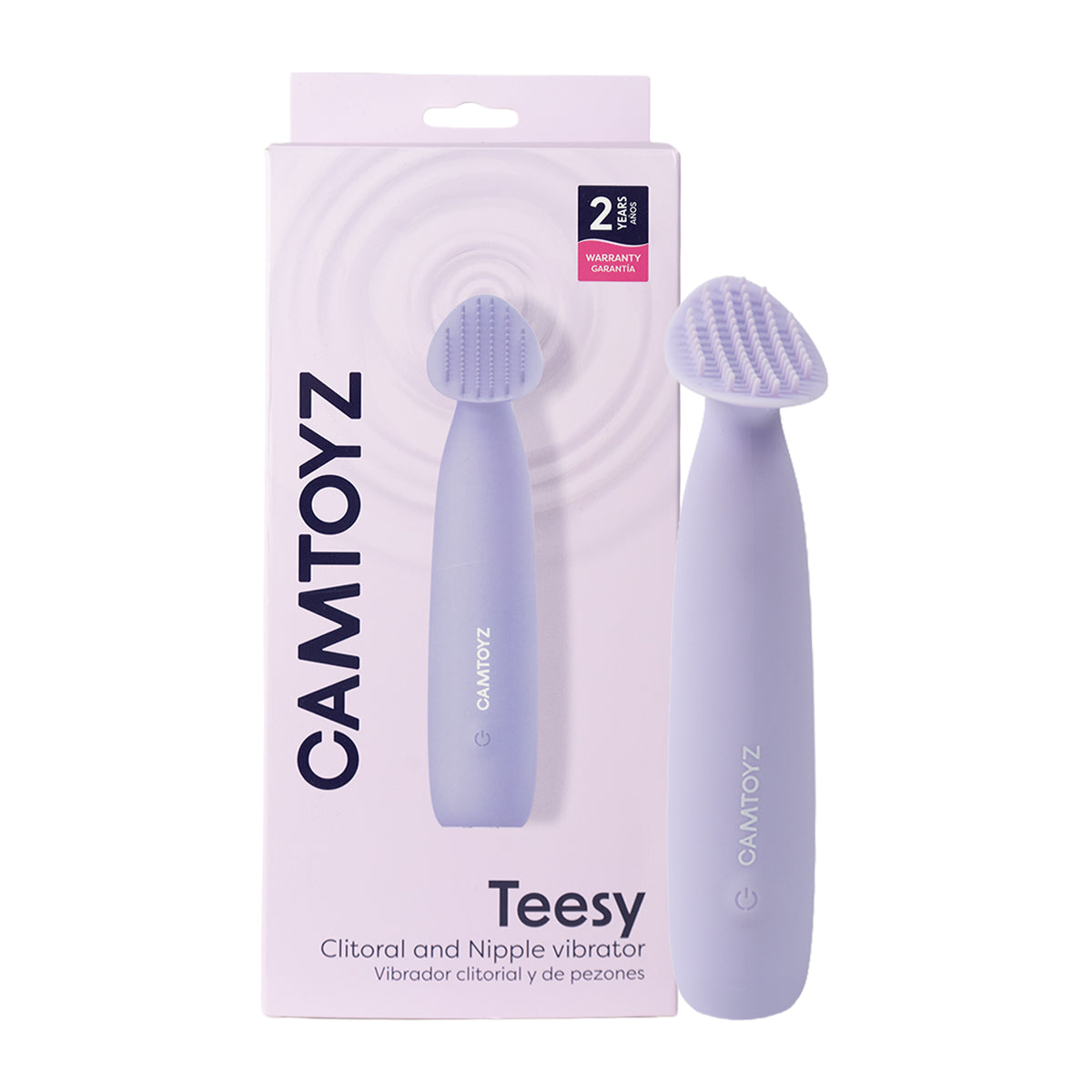 Teesy Vibrador de clítoris y pezones Camtoyz
