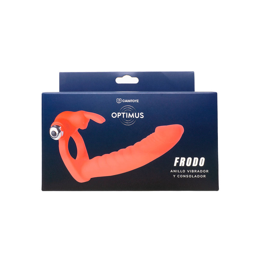 Optimus Anillo Vibrador y Consolador Frodo