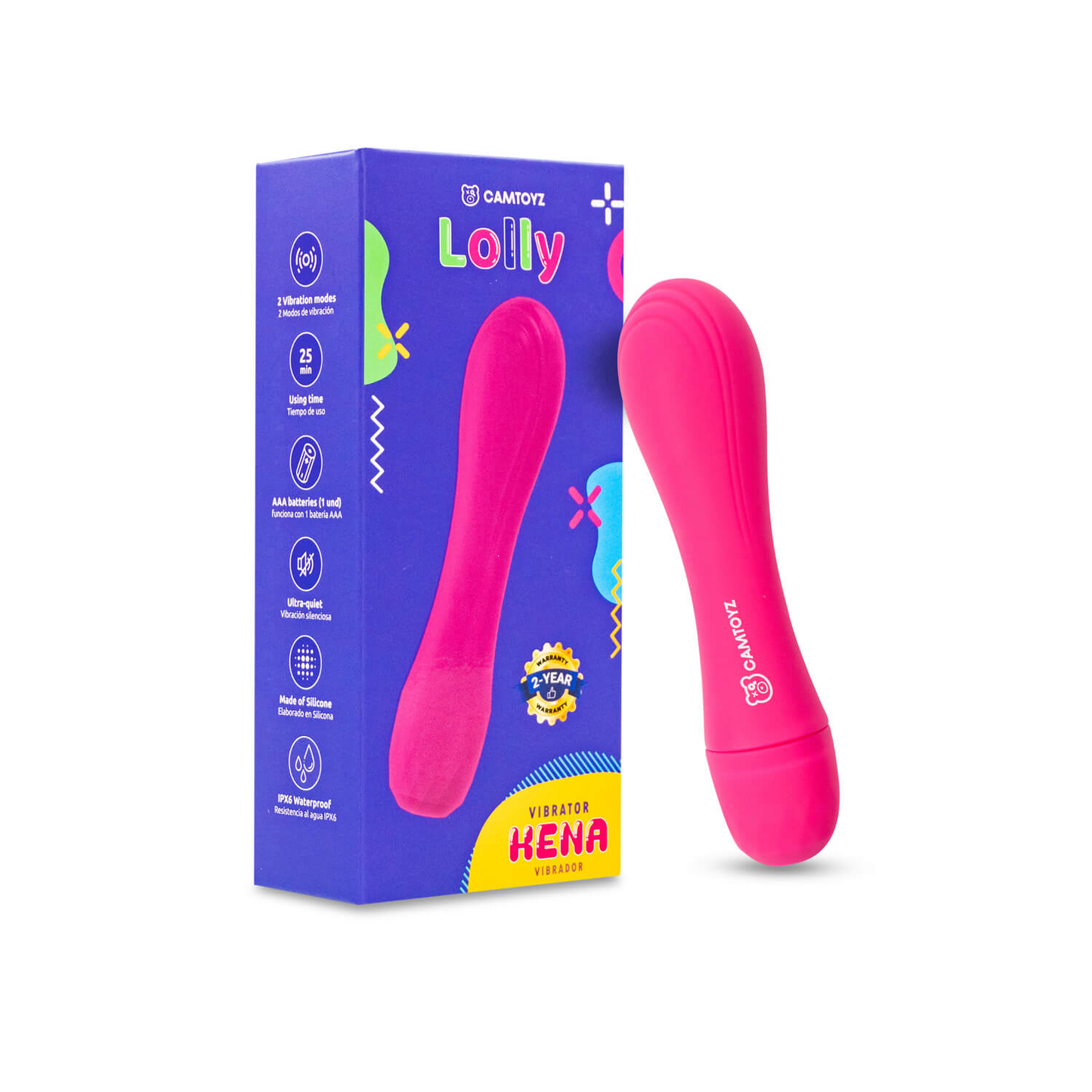 Bala Vibradora Kena Lolly