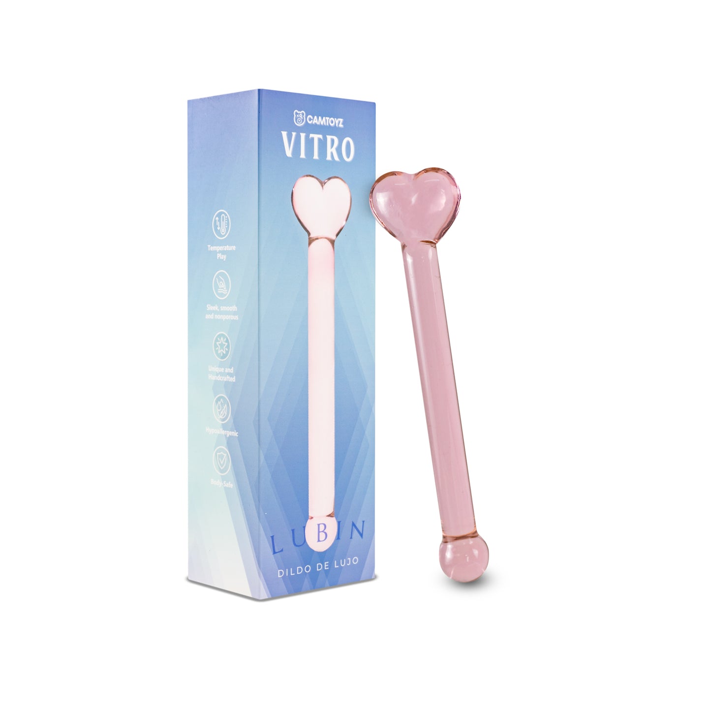 Dildo de Vidrio Lubin 22.5 cm