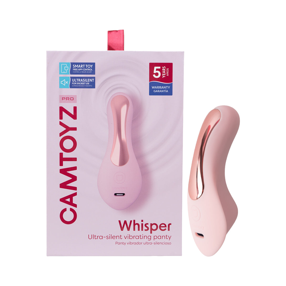 Panty Vibrador Whisper con APP Camtoyz