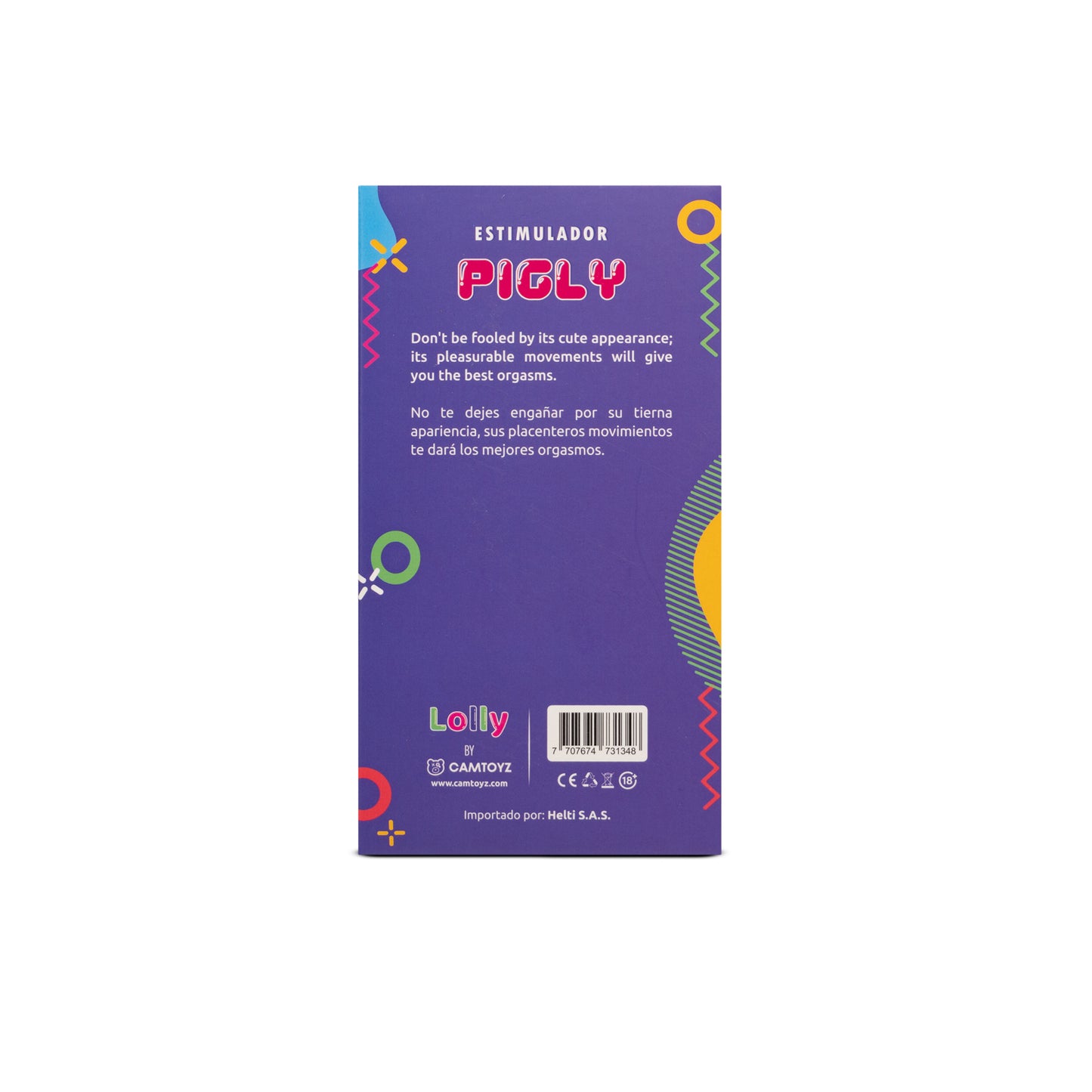 Vibrador con Lengua Lolly Pigly
