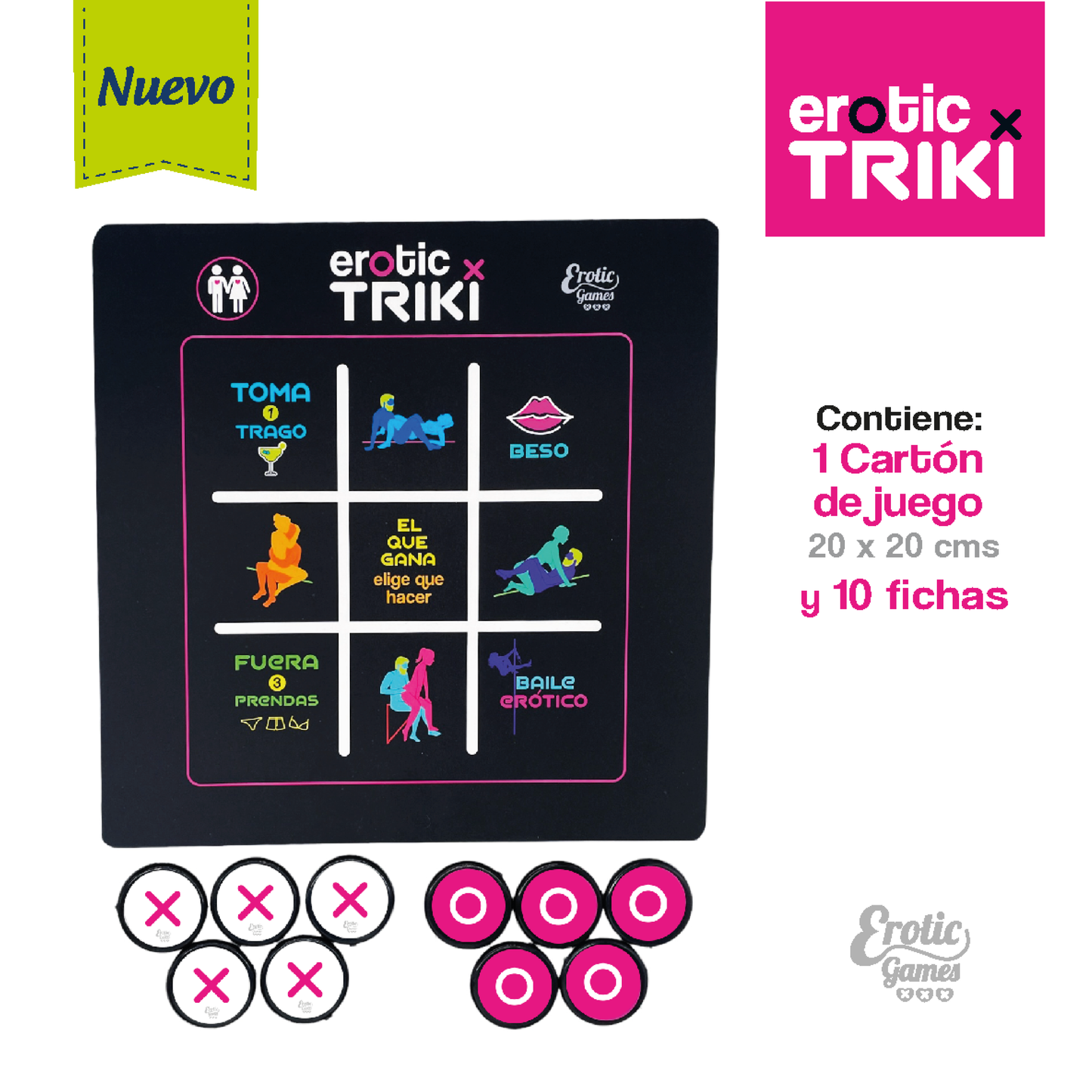 Triki Hetero Juego de Mesa Erotic Games